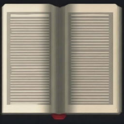 Create a pixel art image of an open book in PNG format