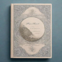 An elegant cover for a poetry anthology named 'Poetry Travels The World With No Passport'. Elements include swirling calligraphy design, globe imagery, and subtle hints of landmarks from around the world.