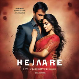 Design a captivating cover for 'Hearts Under Siege,' a romantic thriller set in Maharashtra