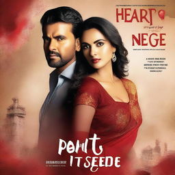 Design a captivating cover for 'Hearts Under Siege,' a romantic thriller set in Maharashtra