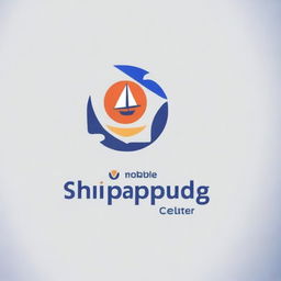 Create a logo for the mobile application of the shipping company ShippingGuide, which delivers goods all over the world