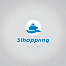 Design a logo for the mobile application of the shipping company ShippingGuide, which delivers goods globally