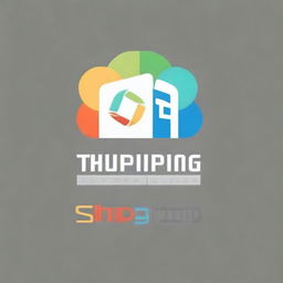 Design a logo for the mobile application of the shipping company ShippingGuide, which delivers goods globally