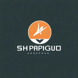 Create a logo for the mobile application of the shipping company ShippingGuide, which delivers goods worldwide