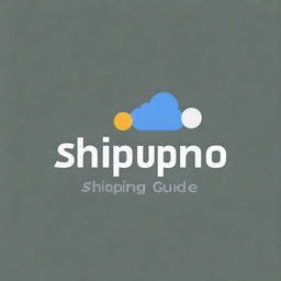 Create a logo for the mobile application of the shipping company ShippingGuide, which delivers goods worldwide