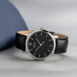 A sleek and modern wrist watch with the brand name 'TIMEMAKER' prominently displayed on the watch face