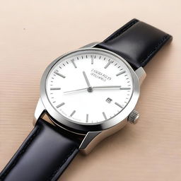 A stylish wrist watch with the brand name 'TIMEMAKER' clearly visible on the dial