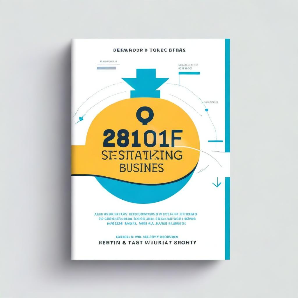 Create a book cover for '8 Key Steps For Starting your Business: An easy guide to developing a dynamic roadmap building your great idea into a successful business'