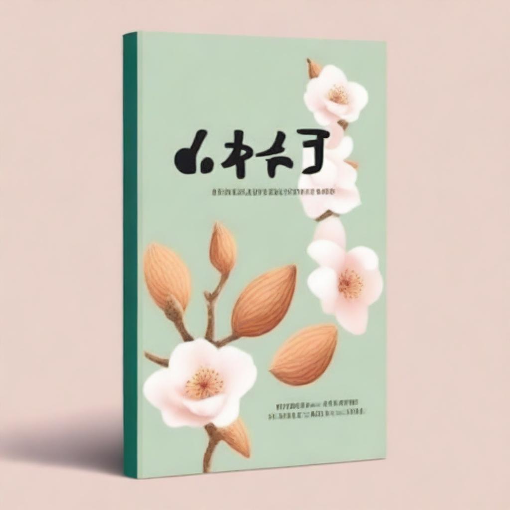 Create a new book cover for 'Almond' by Korean author Won Pyung Son, featuring a new image inspired by the work