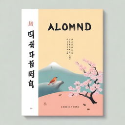 Create a new book cover for 'Almond' by Korean author Won Pyung Son, featuring a new image inspired by the work