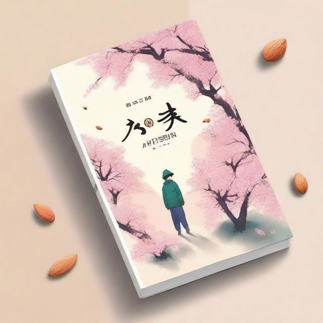 Create a new book cover for 'Almond' by Korean author Won Pyung Son, featuring a new image inspired by the work