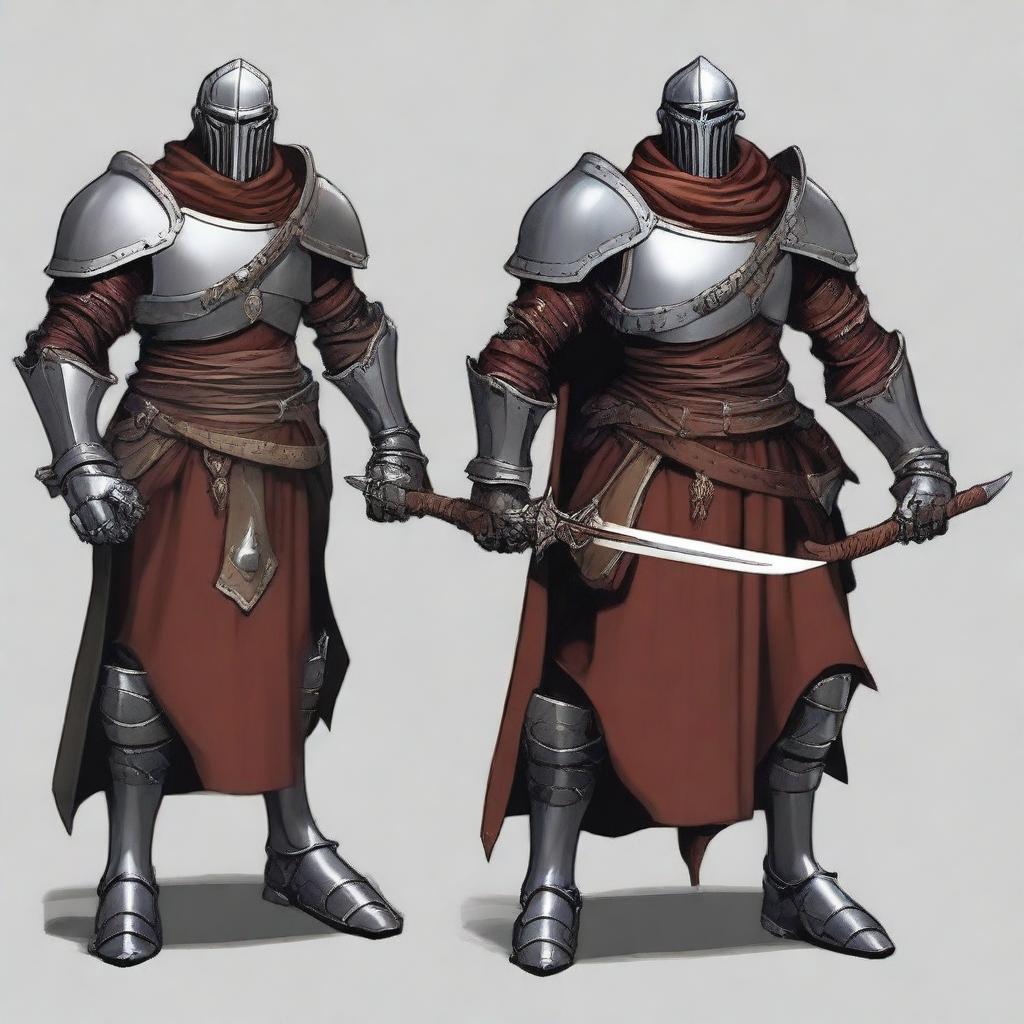 Create an image of a Warforged Dungeons & Dragons character, an inquisitor hunting down criminal mages