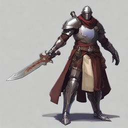 Create an image of a Warforged Dungeons & Dragons character, an inquisitor hunting down criminal mages