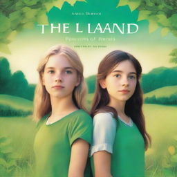 A book cover featuring a blond teen girl standing next to a brunette teen boy, both staring into the distance