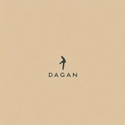 Create a stylish and modern logo for a fashion brand named 'DAGN'