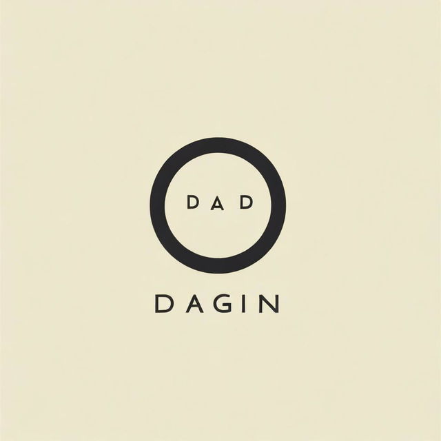 Create a stylish and modern logo for a fashion brand named 'DAGN'