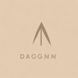 Create a stylish and modern logo for a fashion brand named 'DAGN'