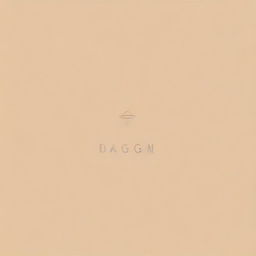 Create a stylish and modern logo for a fashion brand named 'DAGN'