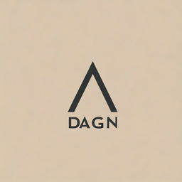 Create a logo for a fashion brand named 'DAGN'