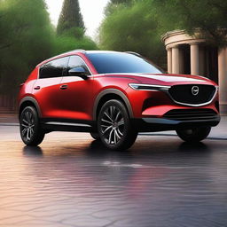 A modern Studebaker SUV concept inspired by the design of the Mazda CX-50