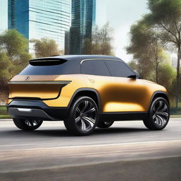 A modern Studebaker SUV concept that reimagines the classic brand in a contemporary context