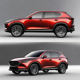 A concept image of a Mazda CX-50 pickup truck