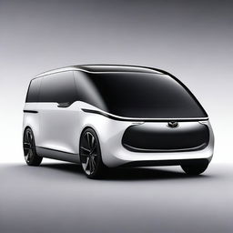 A concept image of a modern Mazda van