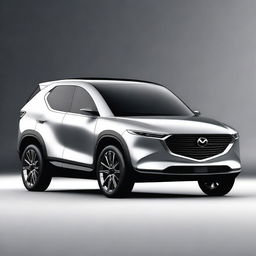 A concept image of a modern Mazda light truck