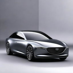 A concept image of a modern Mazda limousine