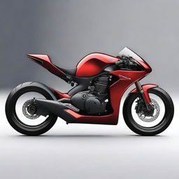 A concept image of a modern Mazda motorbike