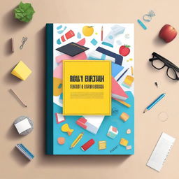 Create a textbook cover for high school students