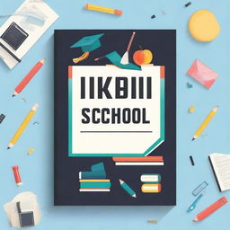 Create a textbook cover for high school students