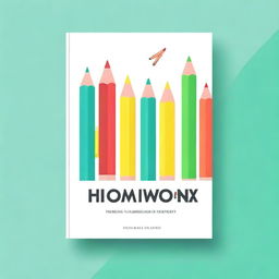 Create a cover for a homework book