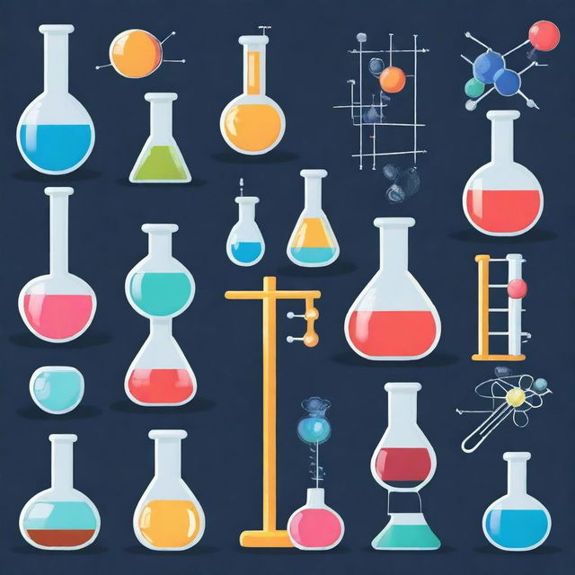 Create new images that represent the field of science