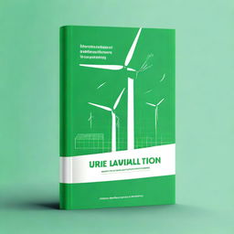 Design a book cover titled 'Smart Grid Green'