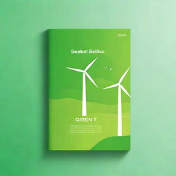 Design a book cover titled 'Smart Grid Green'