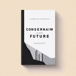 A book cover design with the title 'Conservatism is the New Future'