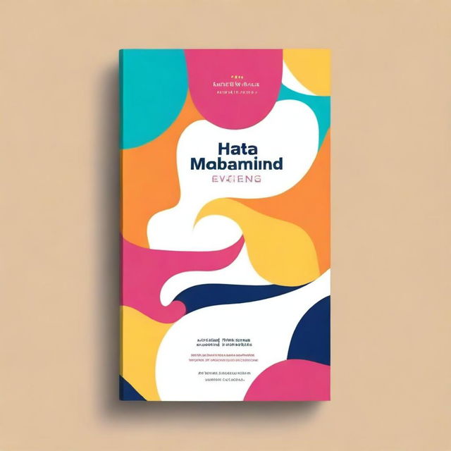 Create a workbook cover for a business event with the theme 'The power of attraction, how to cultivate a culture that attracts and grows talents'