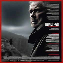 A dramatic movie poster for a film titled 'BLIND FALL'