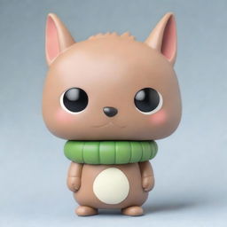 Create an image of a Funko Pop figure in the style of Studio Ghibli