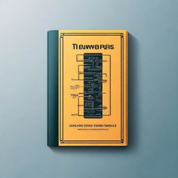 Create a book cover related to electronics, specifically focusing on diodes and transistors