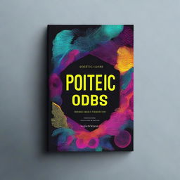 A book cover design for a book titled 'Poetic Odes' by Soha Ateef