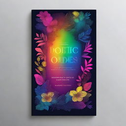 A book cover design for a book titled 'Poetic Odes' by Soha Ateef