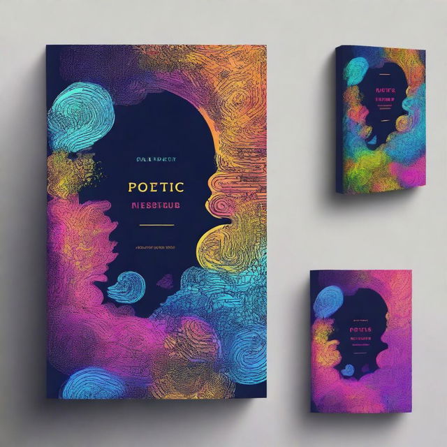 A book cover design for a book titled 'Poetic Odes'