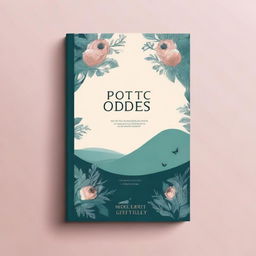 A book cover design for a book titled 'Poetic Odes'