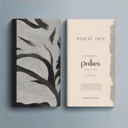 A book cover design for a book titled 'Poetic Odes'