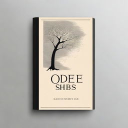 A book cover design for a book titled 'Poetic Odes'