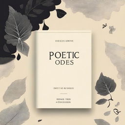 A book cover design for a book titled 'Poetic Odes'