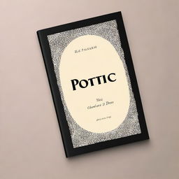 A book cover design for a book titled 'Poetic Odes'