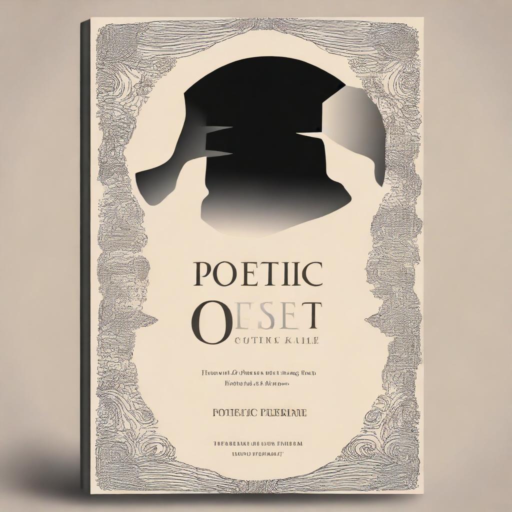 A book cover design for a book titled 'Poetic Odes'